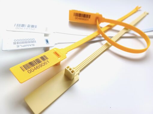 Fixed length plastic seals